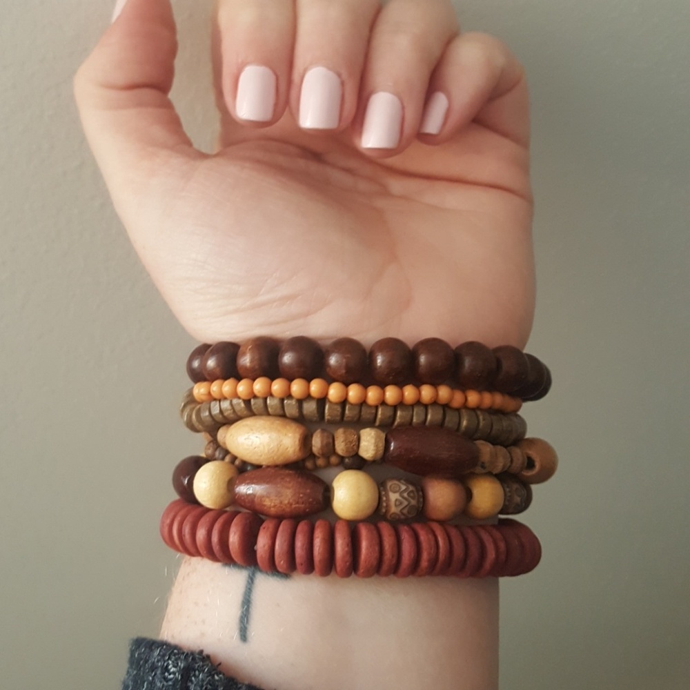 Chunky bracelets - Picture 2 of 3